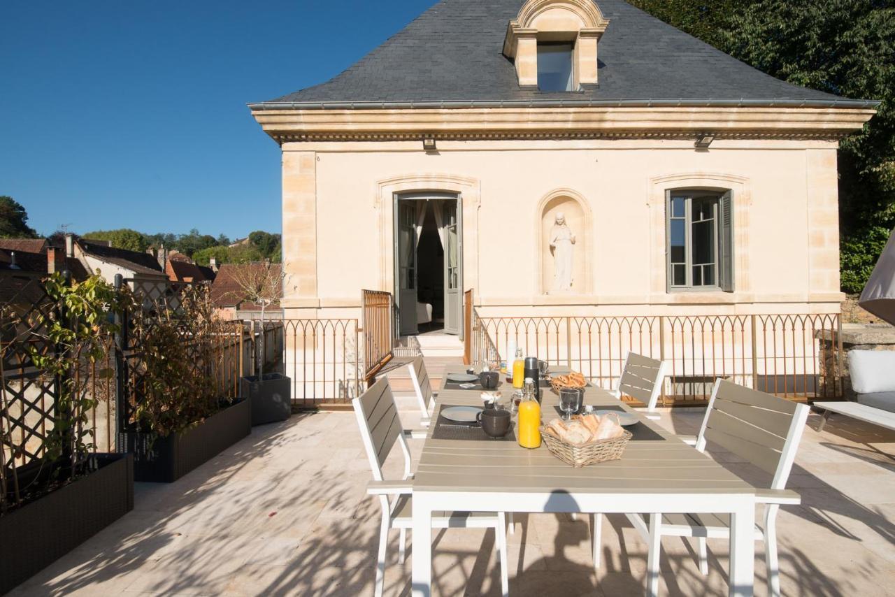 La Belle Terrasse Avec Climatisation Et Parking Prive Apartment Sarlat-la-Caneda Exterior photo